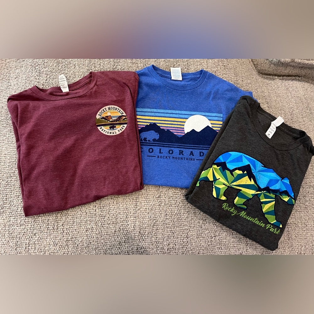 Bundle of Mens Rocky Mountain T-Shirts